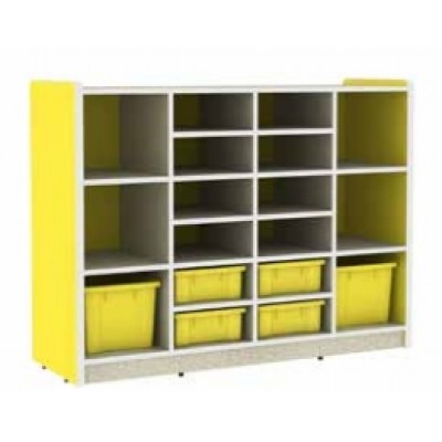 وحدة تخزين 18 فتحة أصفر - أساسي وحدة تخزين 18 فتحة أصفر - أساسي