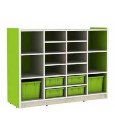 وحدة تخزين 18 فتحة أخضر - أساسي