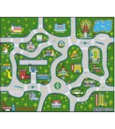 سجادة خريطة المدينة الجديدة