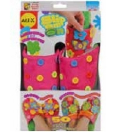 حذاء المنزل المرح مع 50 قطعة للتزين