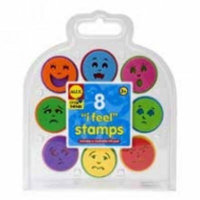 طقم طوابع الاحاسيس المختلفة 8  قطع