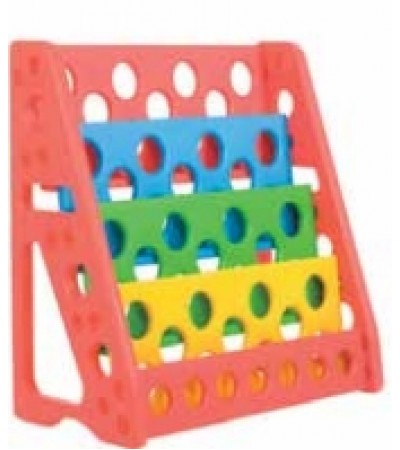 أرفف كتب بلاستيك - أ حمر