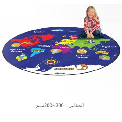 سجادة خريطة العالم سجادة خريطة العالم