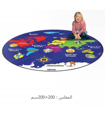 سجادة خريطة العالم