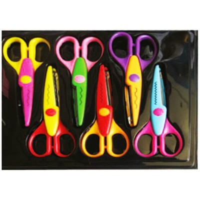 طقم مقصات الاعمال الفنية - 6مقصات