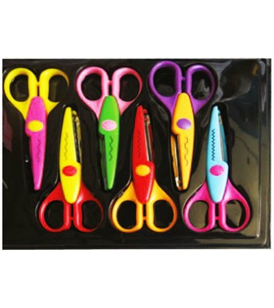 طقم مقصات الاعمال الفنية - 6مقصات