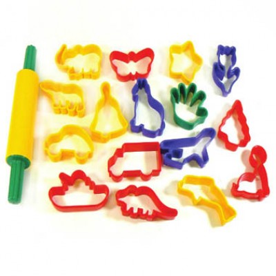 أدوات قطع وفرد الصلصال