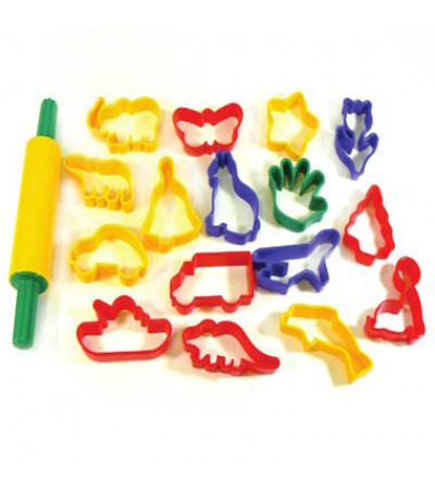 أدوات قطع وفرد الصلصال