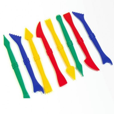 أدوات تشكيل الصلصال 8 قطع