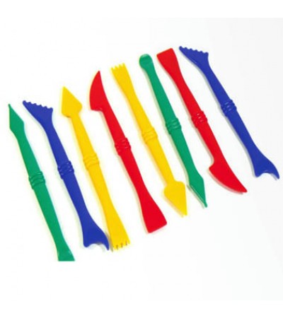 أدوات تشكيل الصلصال 8 قطع