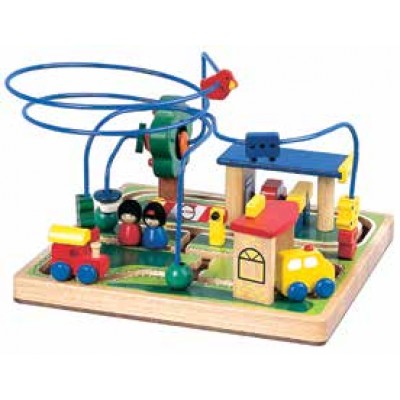 طاولة خرازات محطة السيارات