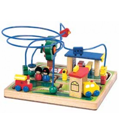 طاولة خرازات محطة السيارات