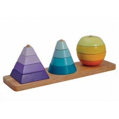 ترتيب الأشكال ثلاثية الأبعاد