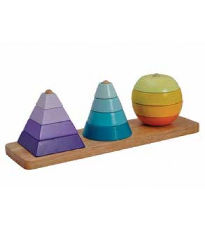 ترتيب الأشكال ثلاثية الأبعاد