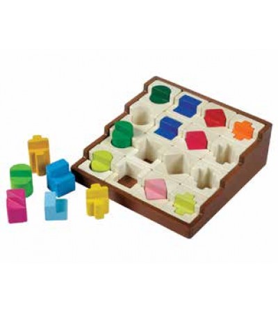 لوح ترتيب الاشكال المتدرج