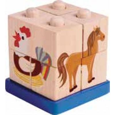 مكعبات حيوانات المزرعة