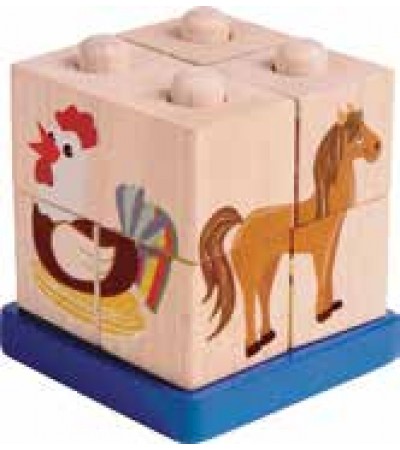 مكعبات حيوانات المزرعة