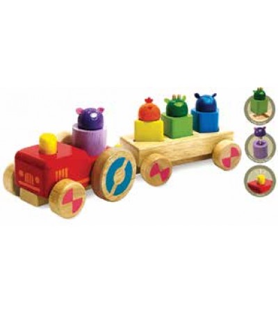 شاحنة الاشكال وحيوانات المزرعة