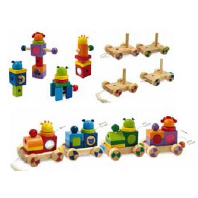 قطار حيوانات الغابة متعدد الانشطة