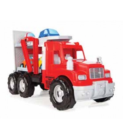 شاحنة اللعب حمراء