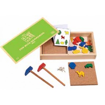 إبتكر مع المسمار و الشاكوش