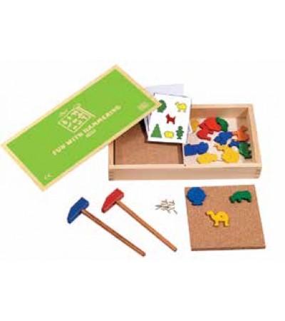 إبتكر مع المسمار و الشاكوش