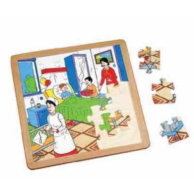 العاب تركيب - المستشفى