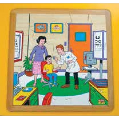 العاب تركيب - طبيب العيون