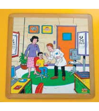 العاب تركيب - طبيب العيون