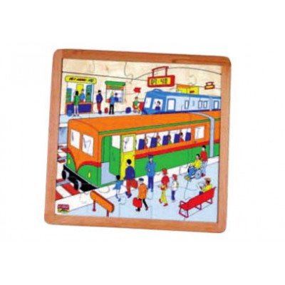 العاب تركيب وسائل النقل - محطة القطار