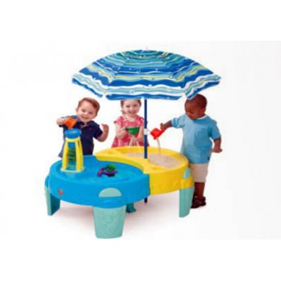 طاولة العاب الرمل والماء الملونة