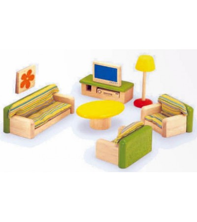 اثاث بيت الدمى - غرفة المعيشة