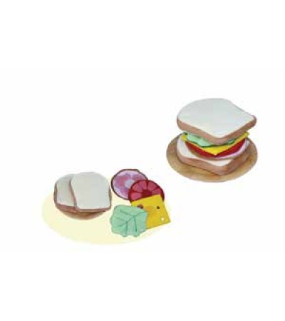 شطيرة الجبن والخضروات