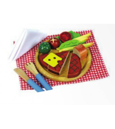 وجبة شريحة اللحم