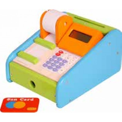 كاشير مع أله حاسبة