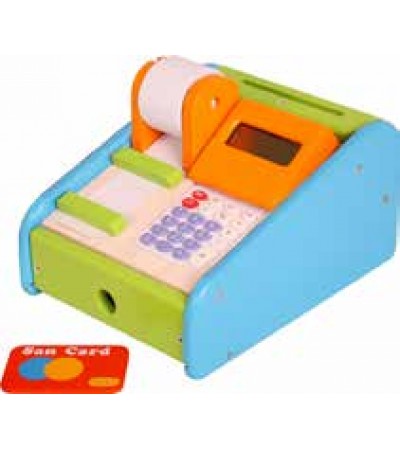 كاشير مع أله حاسبة