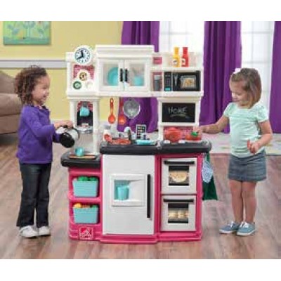 مطبخ الذواق الكبير وردي