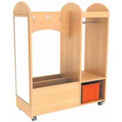 عربة ملابس أنيقة صغيرة