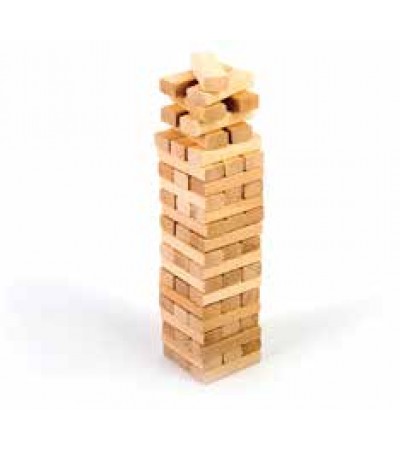 لعبة بناء البرج المتوازن