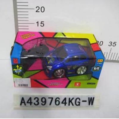 4 FUN CARTOON R/C CAR W/3PIN CHARGER, 3COLS MIX WB