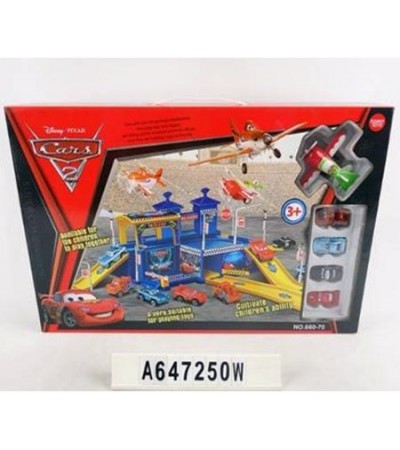 PARKING SET CARS&PLANES W.BX