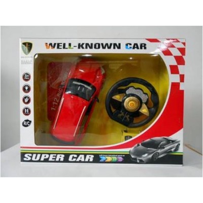 1:12 R/C CAR ,W/LIGHT AND BETTERY& CHARGER,4 ASST ,W/BOX