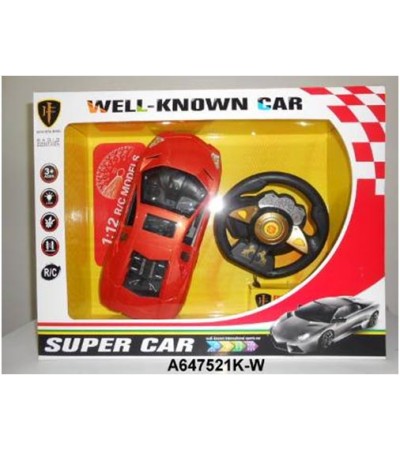 1:12 R/C CAR ,W/BETTERY & CHARGER 3ASST ,W/BOX