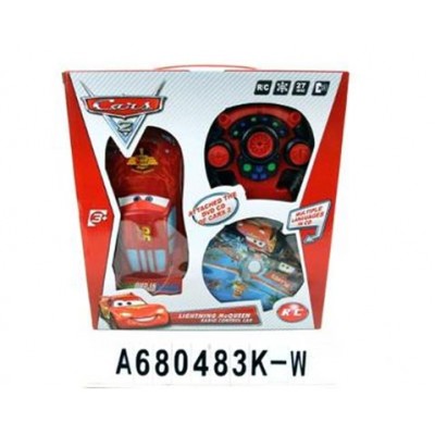 CARS 2 R/C 4CH CAR W/CD W.BX