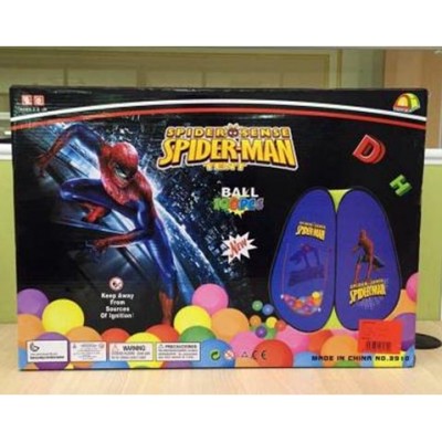 SPIDERMAN TENT, 100 PCS/ P.BOX