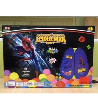 SPIDERMAN TENT, 100 PCS/ P.BOX