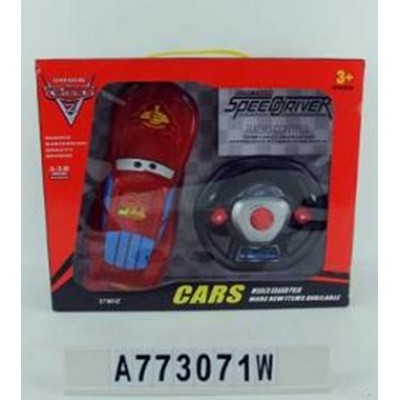 4 CHANNEL R/C CAR, W/STEERING WHEEL, W/OUT BATTERY, W.BOX