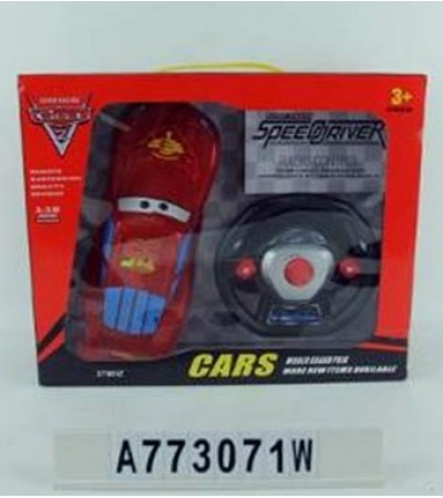 4 CHANNEL R/C CAR, W/STEERING WHEEL, W/OUT BATTERY, W.BOX