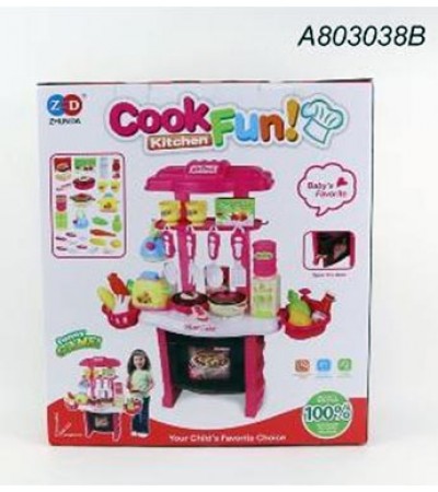 KITCHEN SET, 2 COLOR MIXED, P.BOX