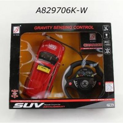 4 FUNT R/C CAR,2 COLOR,W/CHARGER,W.BX